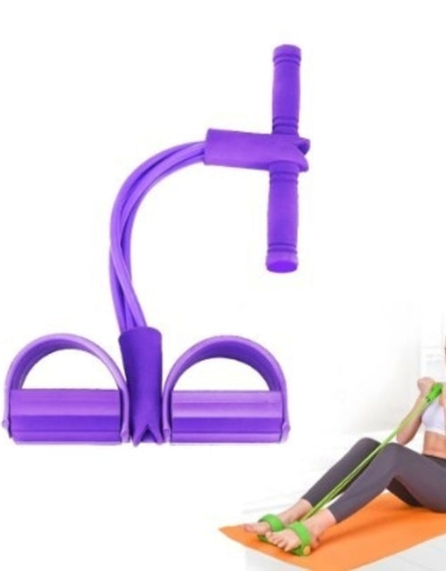 Load image into Gallery viewer, Portable Fitness Resistance Band with Pedal